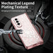 Mechanical Legend Electroplated Fold 4 5g Phone Case