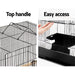 I.pet Medium Bird Cage With Perch - Black