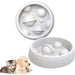 Melamine Anti-chocking Slow Feeder Dog Bowl With Starry Sky