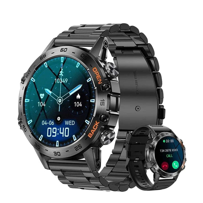 Melanda 1.39 Bluetooth Smart Watch For Men Ip67 Waterproof