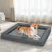 Goslash Picks Memory Foam Pet Bed Calming Dog Cushion