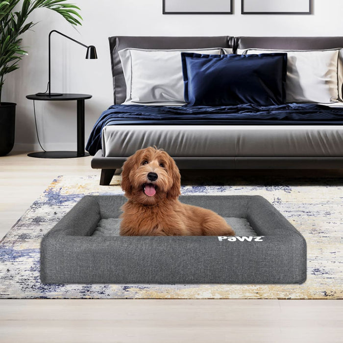 Goslash Picks Memory Foam Pet Bed Calming Dog Cushion