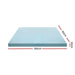 Goslash Picks Memory Foam Mattress Topper Cool Gel Bed Mat