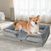 Memory Foam Pet Sofa Bed Cushion Dog Mat Washable Removable