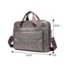 Men Leather Briefcase First Layer Cowhide Computer Handbag