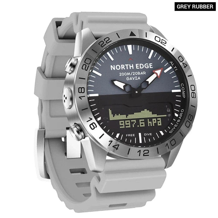 Mens Dive Military Army Full Steel Business Waterproof 200m