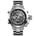 Men’s Luminous Waterproof Digital Quartz Stainless Steel