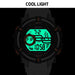 Men’s Multi-functional Big Dial Led Sport Wrist Watch