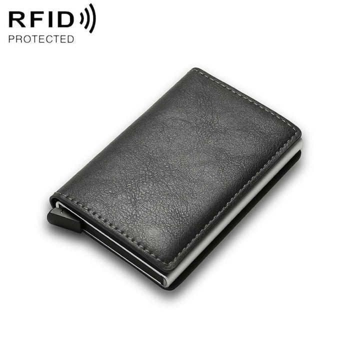 Mens Rfid Carbon Fiber Wallet C1804h1