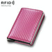 Mens Rfid Carbon Fiber Wallet C1804h1