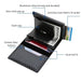 Mens Rfid Carbon Fiber Wallet C1804h1