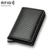 Mens Rfid Carbon Fiber Wallet C1804h1