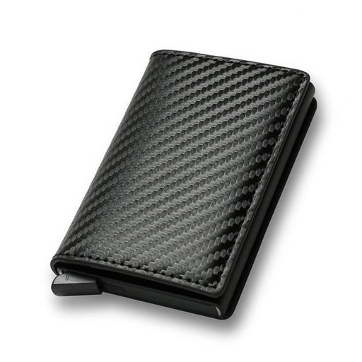 Mens Rfid Carbon Fiber Wallet C1804h1