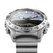 Mens Stainless Steel Diving Analog Altimeter Quartz Sport