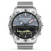 Mens Stainless Steel Diving Analog Altimeter Quartz Sport