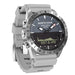 Mens Stainless Steel Diving Analog Altimeter Quartz Sport