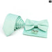 Mens Tie Set Solid Colour For Business And Weddings