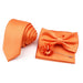 Mens Tie Set Solid Colour For Business And Weddings