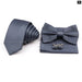 Mens Tie Set Solid Colour For Business And Weddings