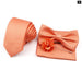 Mens Tie Set Solid Colour For Business And Weddings