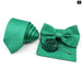 Mens Tie Set Solid Colour For Business And Weddings