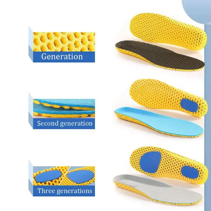 Mens & Womens Sport Insoles Soft Memory Foam Running Insole