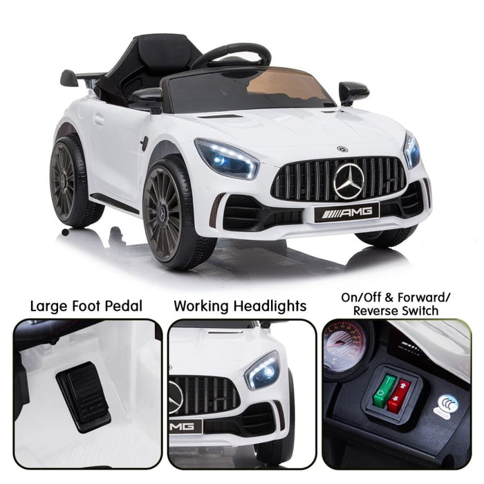 Mercedes Benz Licensed Kids Electric Ride On Car Remote