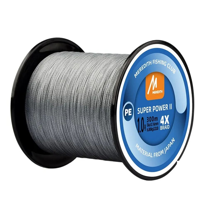 Meredith Braided Pe Fishing Line 4 Strands 300m 15 80lb