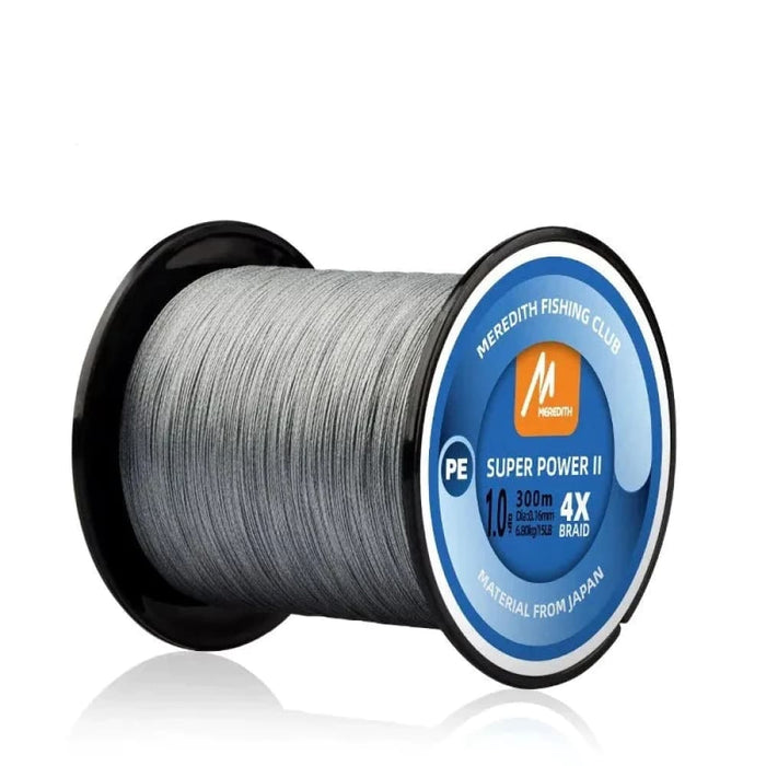 Meredith Braided Pe Fishing Line 4 Strands 300m 15 80lb