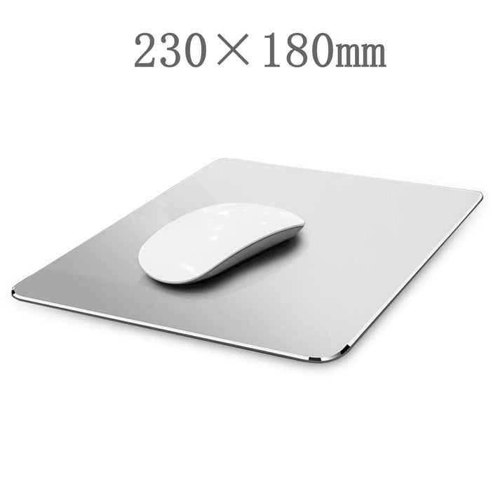 Metal Aluminum Mouse Pad Mat Smooth Magic Thin Double Side