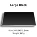 Metal Aluminum Mouse Pad Mat Smooth Magic Thin Double Side