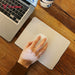 Metal Aluminum Mouse Pad Mat Smooth Ultra Thin Double Side