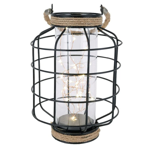 Metal Battery Powered Led Hanging Lamp For Home Decor