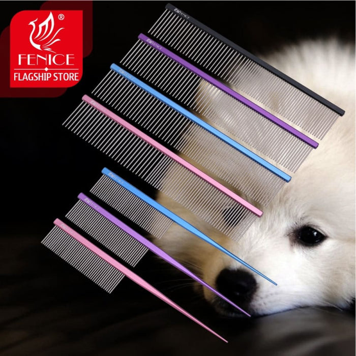 Metal Comb For Dogs Stainless Steel Pet Dog Cat Pin Hair