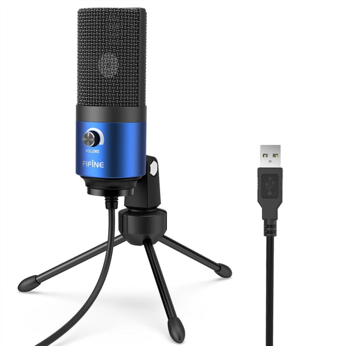 Metal Usb Condenser Recording Microphone For Cardioid Studio