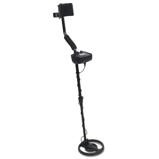 Led Metal Detector With Headphones - Black