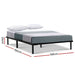 Metal Bed Frame Double Size Mattress Base Platform