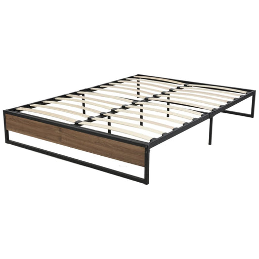 Metal Bed Frame Double Size Mattress Base Platform