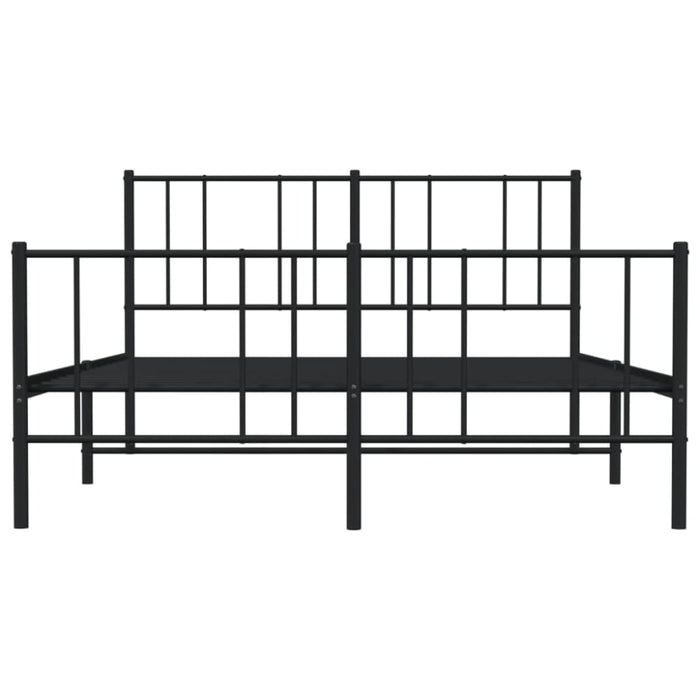 Nz Local Stock-metal Bed Frame With Headboard And Footboard