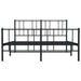 Nz Local Stock-metal Bed Frame With Headboard And Footboard