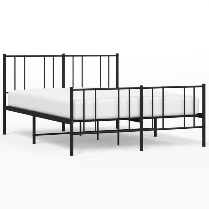 Nz Local Stock-metal Bed Frame With Headboard And Footboard