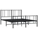 Nz Local Stock-metal Bed Frame With Headboard And Footboard