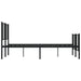 Nz Local Stock-metal Bed Frame With Headboard And Footboard