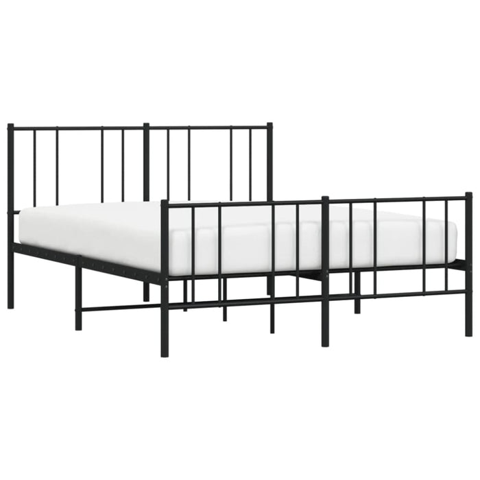 Nz Local Stock-metal Bed Frame With Headboard And Footboard