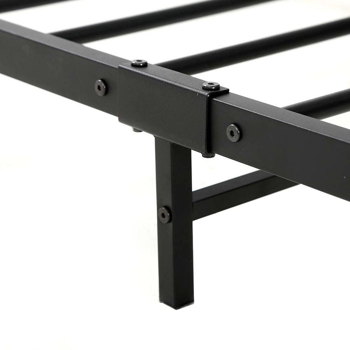 Metal Bed Frame King Size Mattress Base Platform Foundation