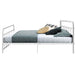 Metal Bed Frame Queen Size Platform Foundation Mattress