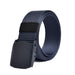 Men Non Metal Plastic Steel Buckle Belt Outdoor All Match