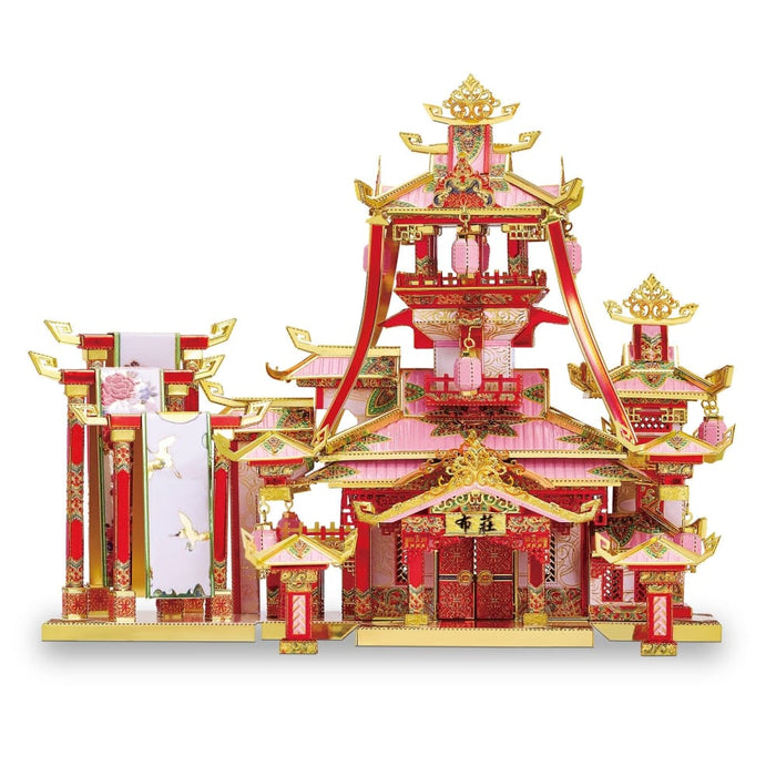 3d Metal Puzzle for Adult Chinese Style Building Kits Diy