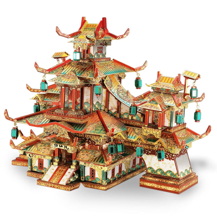 3d Metal Puzzle for Adult Chinese Style Building Kits Diy