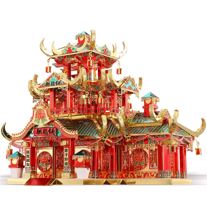 3d Metal Puzzle for Adult Chinese Style Building Kits Diy